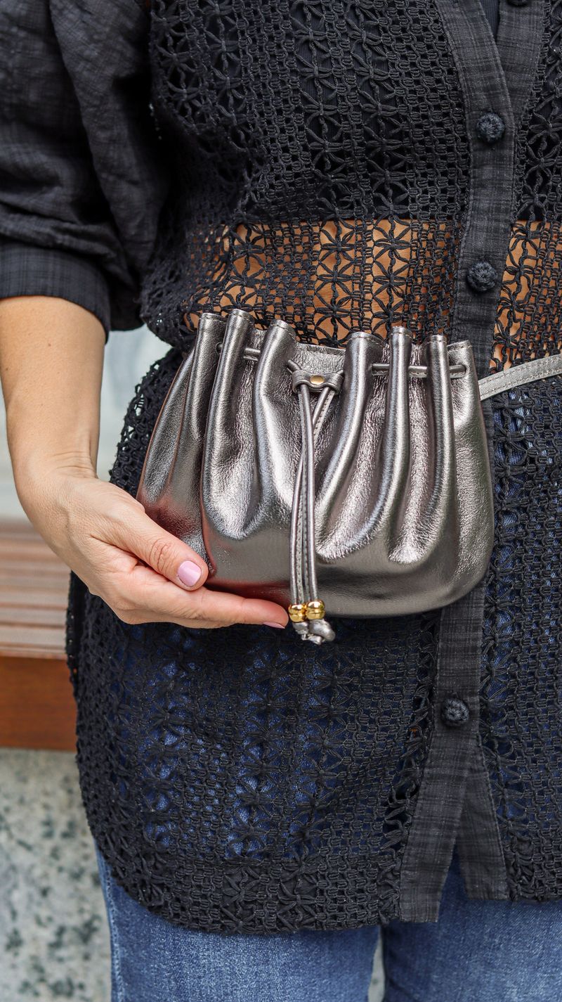 Bolsa-pochete Shell Onix