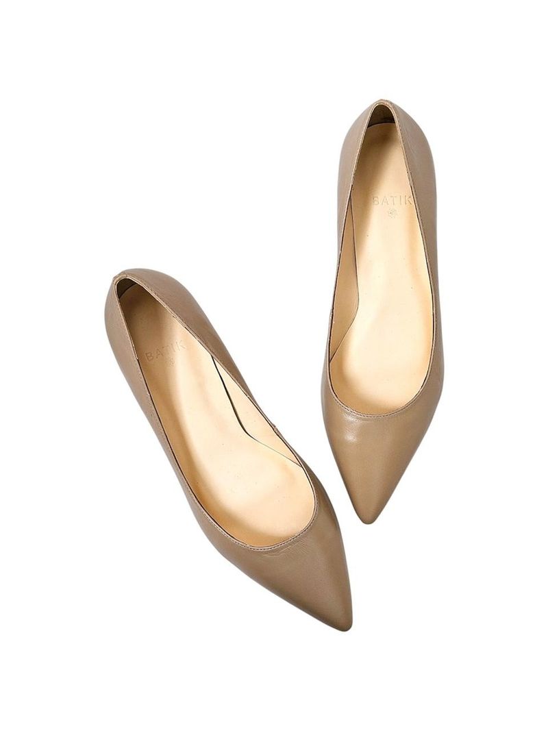 Scarpin  Aurora Amêndoa