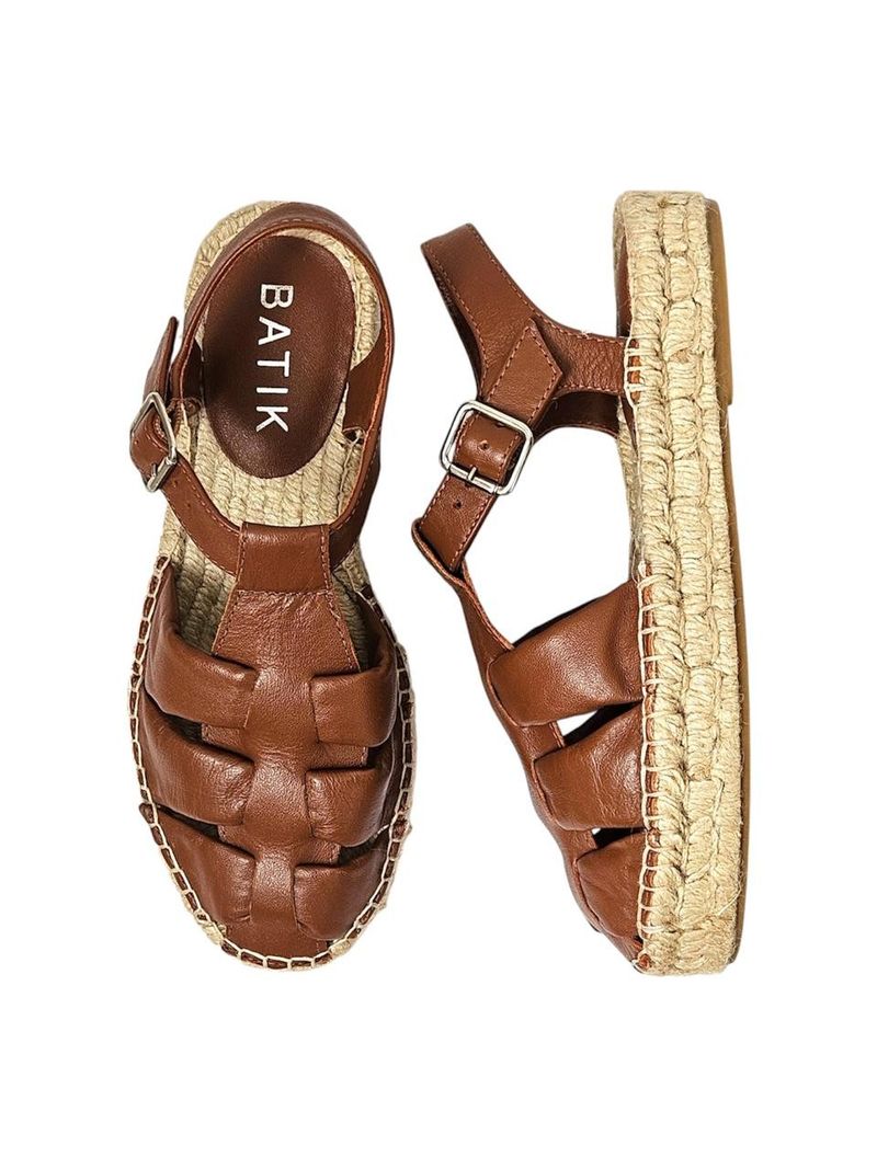 Espadrille Pescador Cognac