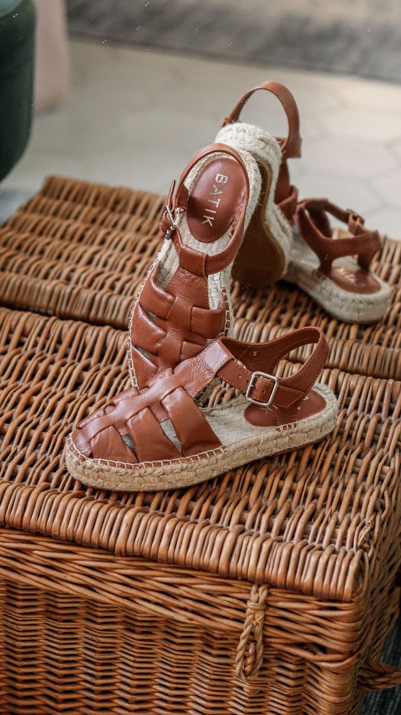 Espadrille Pescador Cognac