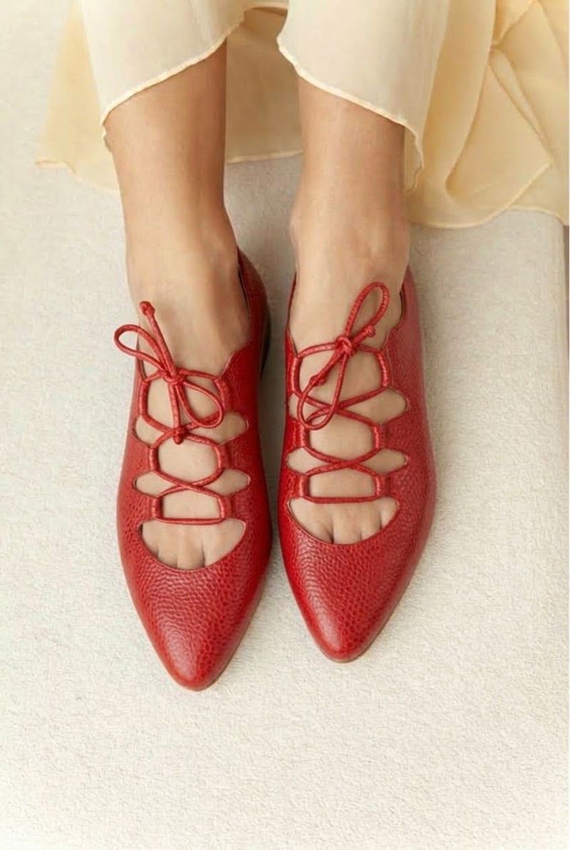 Sapato Armênia Vermelho