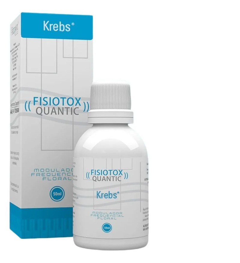 Krebs Gotas Sublingual 50mL Fisiotox Fisioquantic