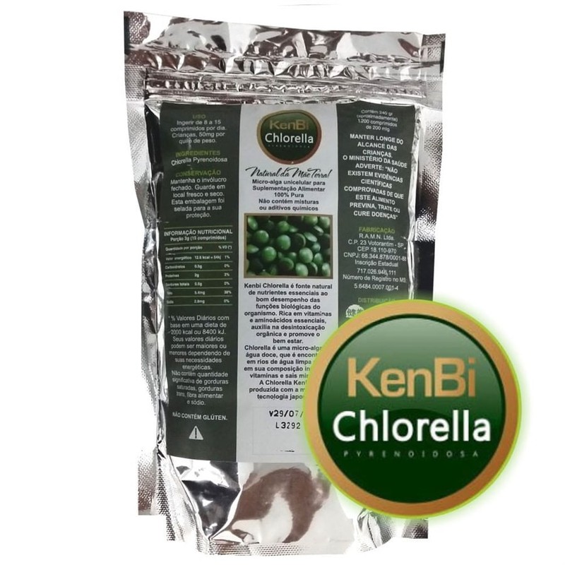 Kenbi Chlorella 1200 comprimidos