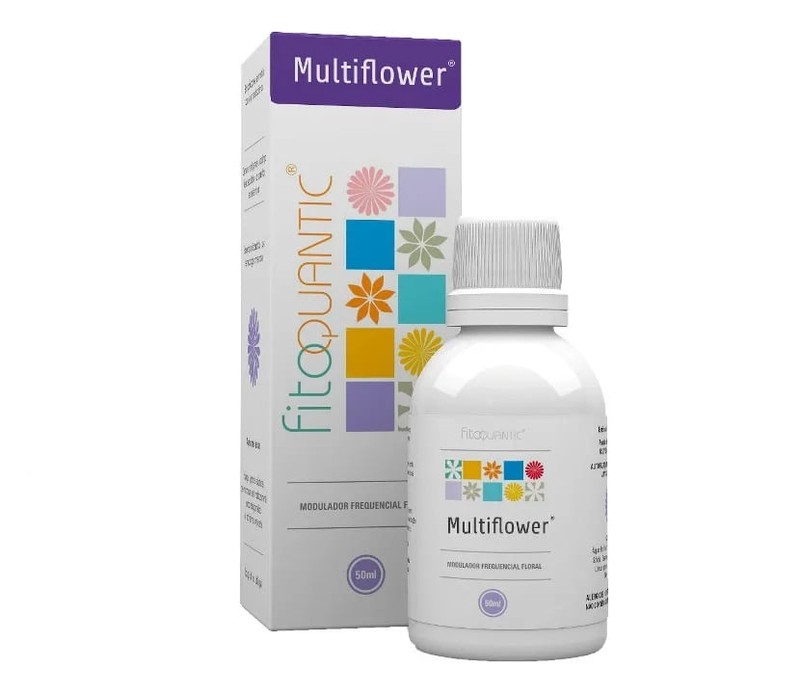 Multiflower Gotas Sublingual 50mL Fitoquantic Fisioquantic