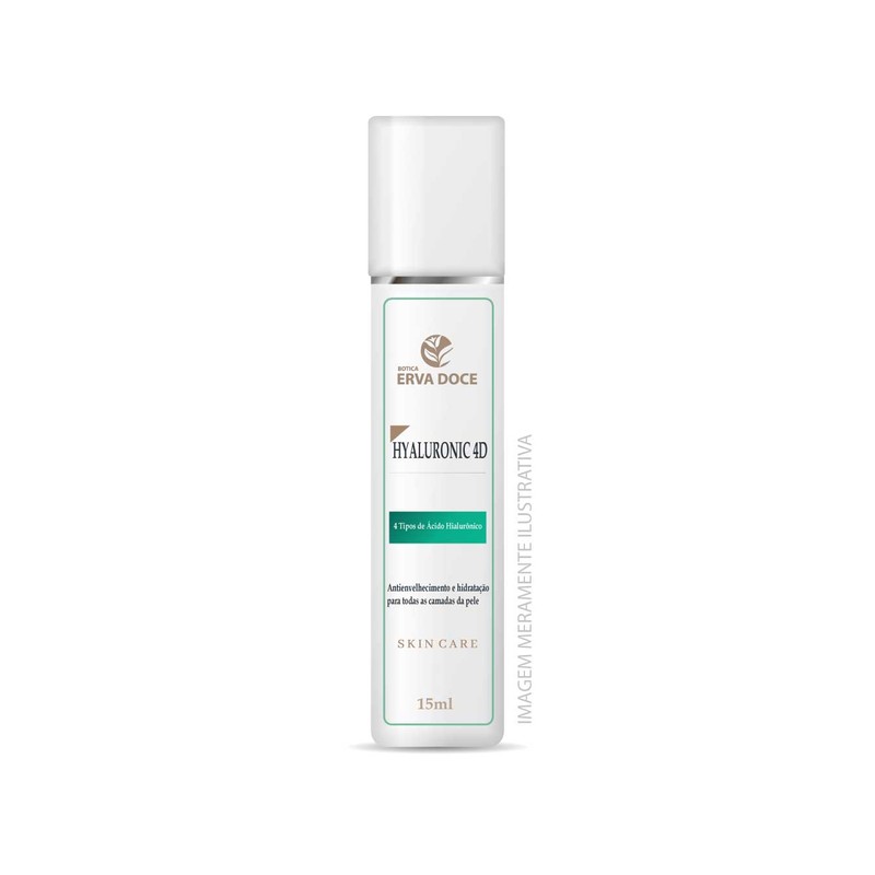 Serum Anti Envelhecimento Hyaluronic 4D 15ml