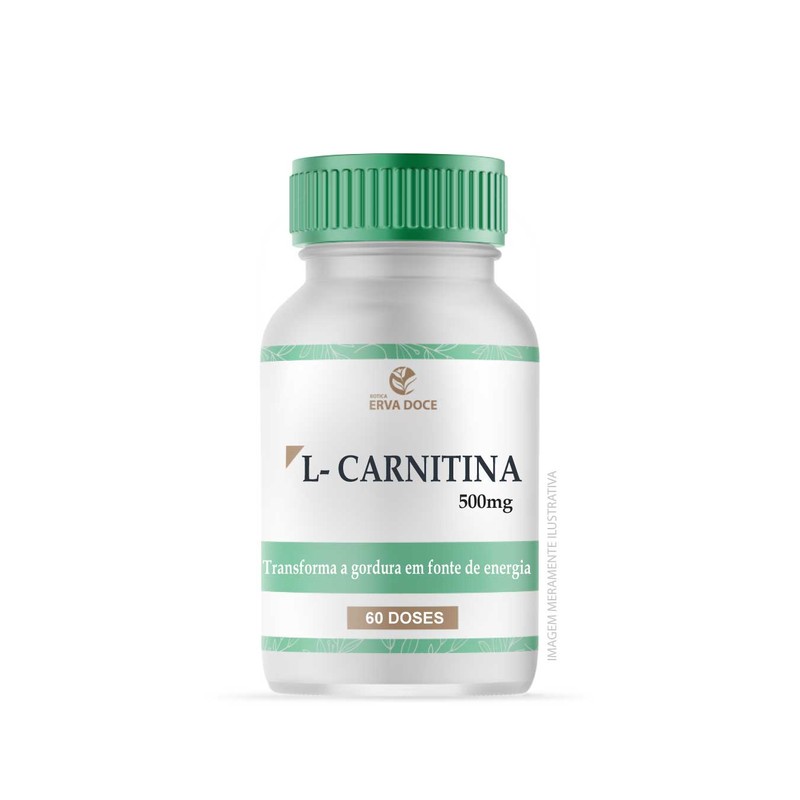 L-Carnitina 500mg 60 doses