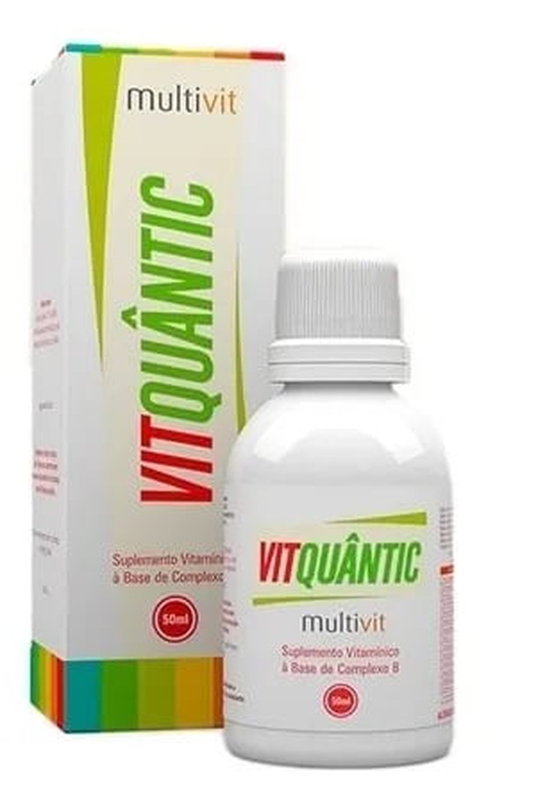Vitquantic Multivit Suplemento Vitamínico 50mL Fisioquantic Plus