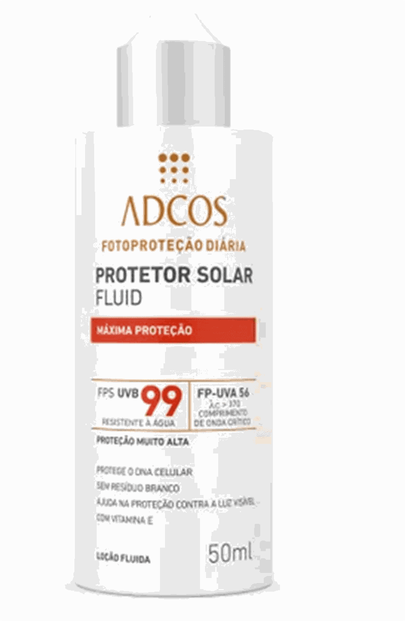Filtro Solar Adcos Fluid Incolor FPS 99 50ml
