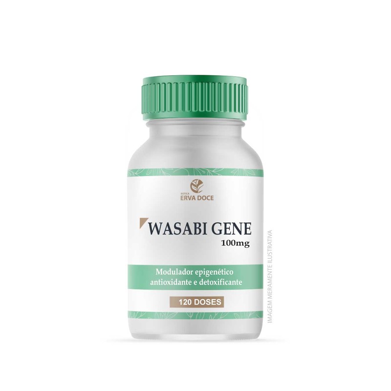 Wasabi Gene 100mg 120 capsulas