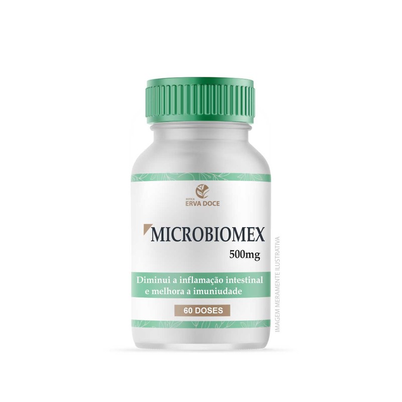 Microbiomex 500mg 60 Doses
