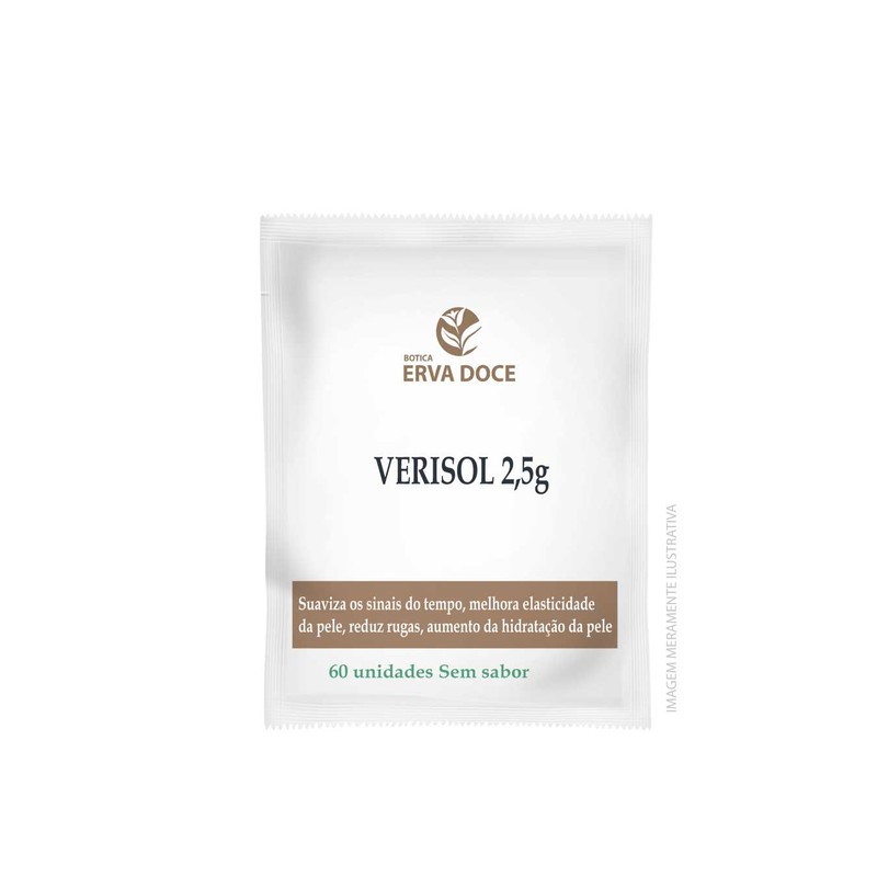 Verisol 2,5g 60 Saches Sabor Natural