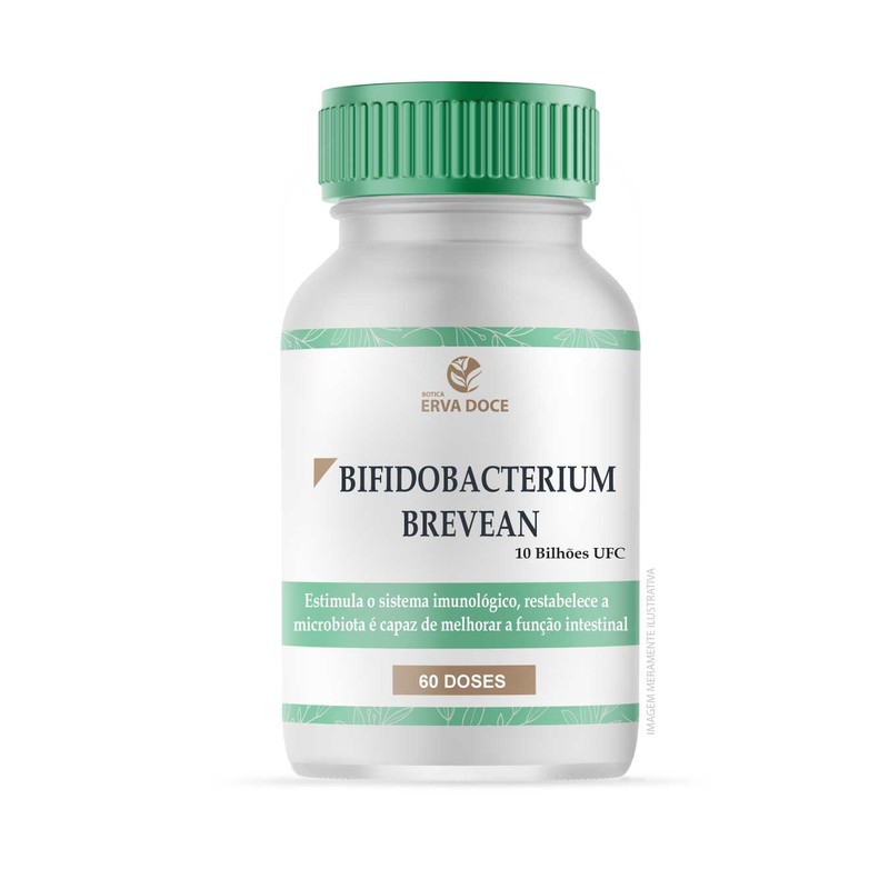 Bifidobacterium Breve 10 Bilhões UFC 60 Doses