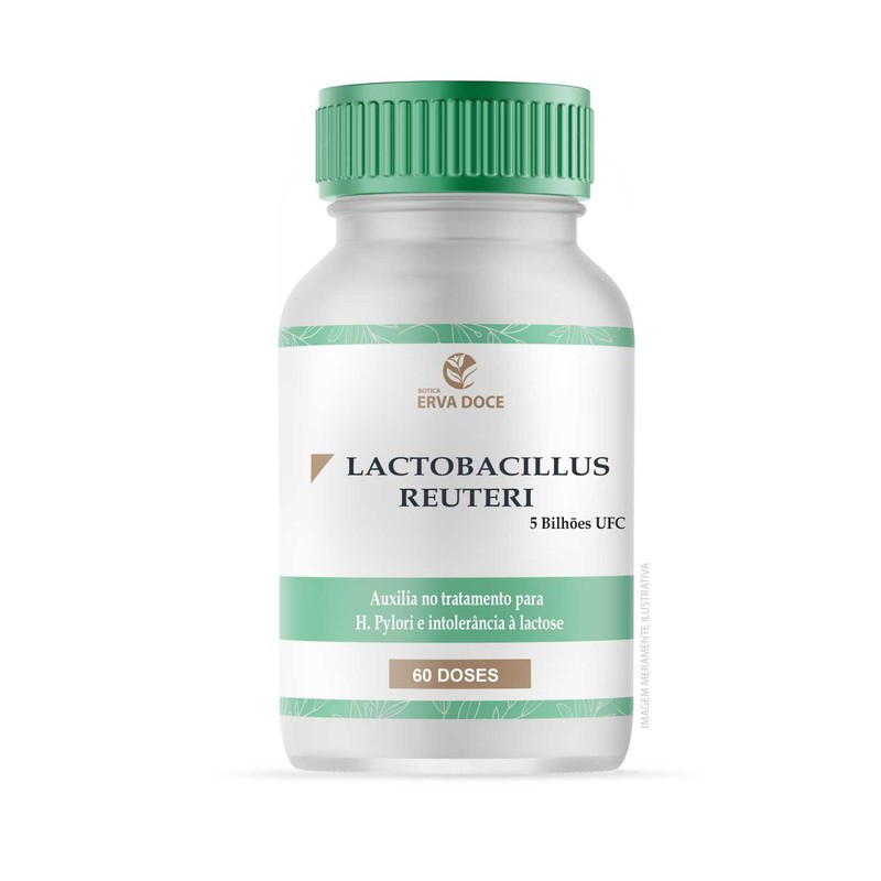 Lactobacillus Reuteri 5 Bilhões UFC  60 Doses