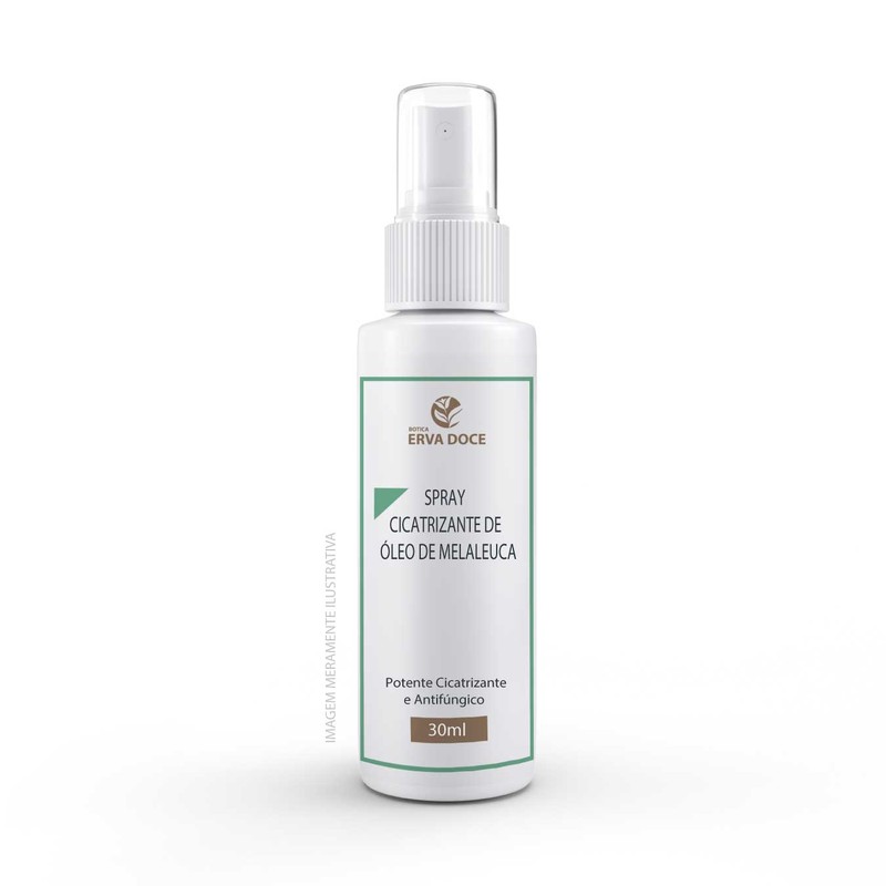 Spray Cicatrizante de Óleo de Melaleuca 30mL