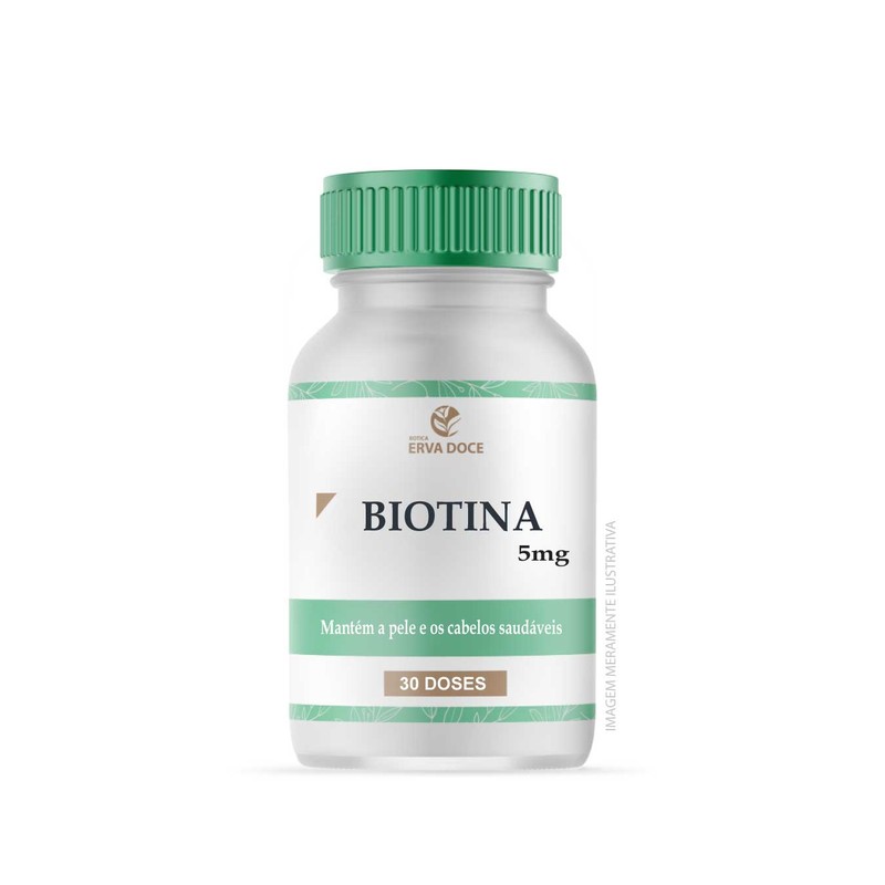 Biotina 5mg  30 Doses