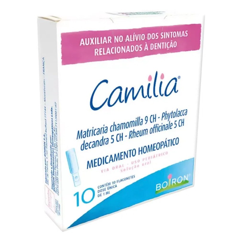 Camilia Boiron 10 flaconetes Solução Oral Pediatrica