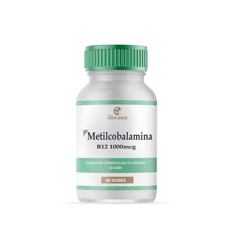 Vitamina B12 Metilcobalamina 1000mcg 60 doses