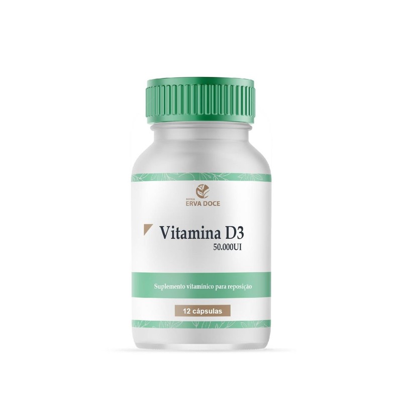 Vitamina D3 50.000UI 12 Doses