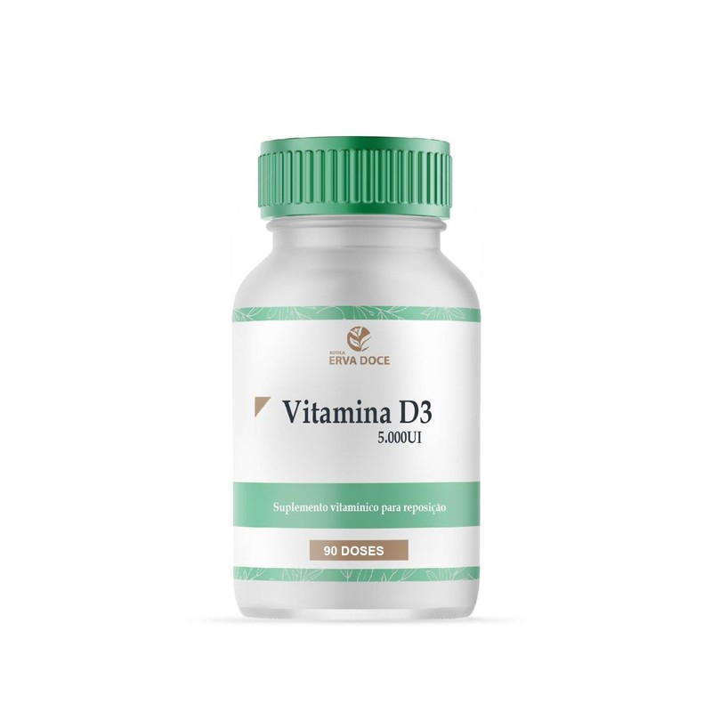 Vitamina D3 5.000UI 90 Capsulas