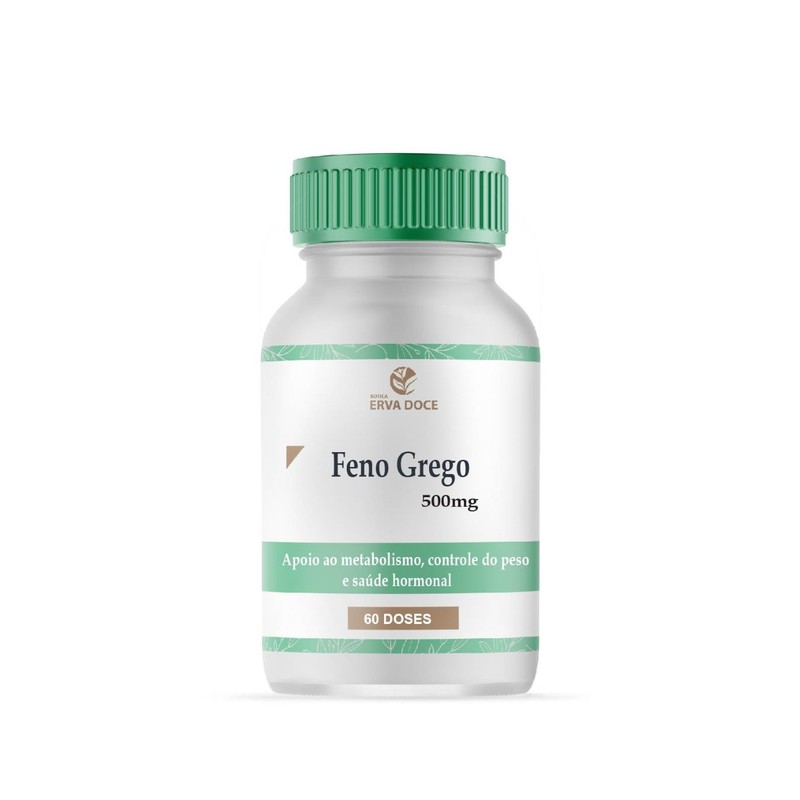 Feno Grego 500mg 60 doses