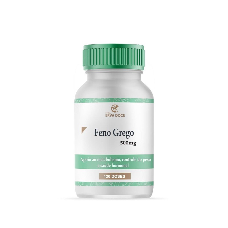 Feno Grego 500mg 120 doses