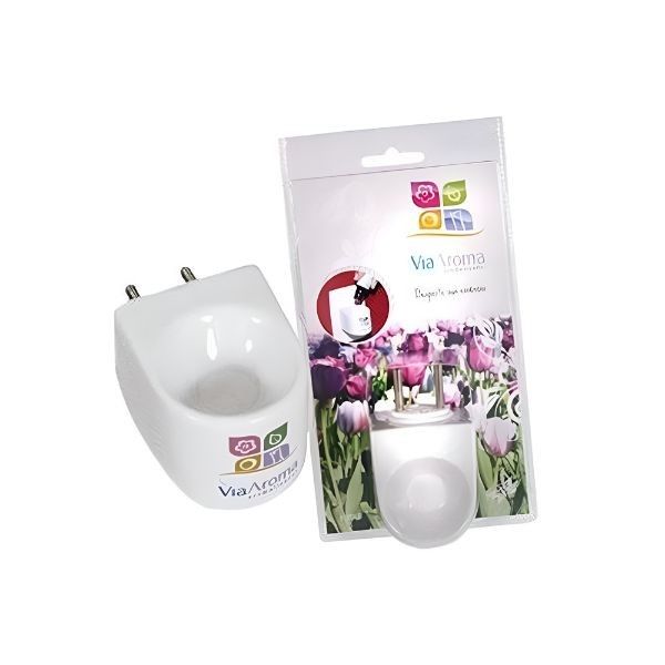 Aromatizador Elétrico de Essência Via Aroma Porcelana