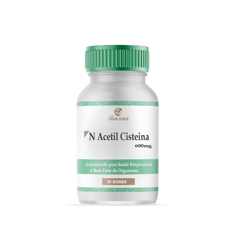 NAC N Acetil Cisteina 600mg 30 doses