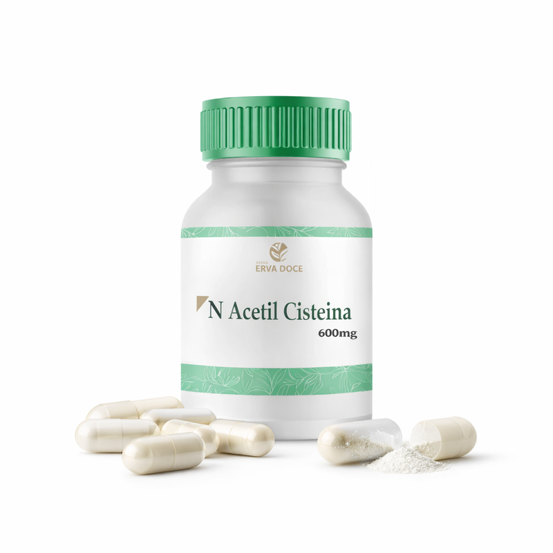 NAC N Acetil Cisteina 600mg 30 doses