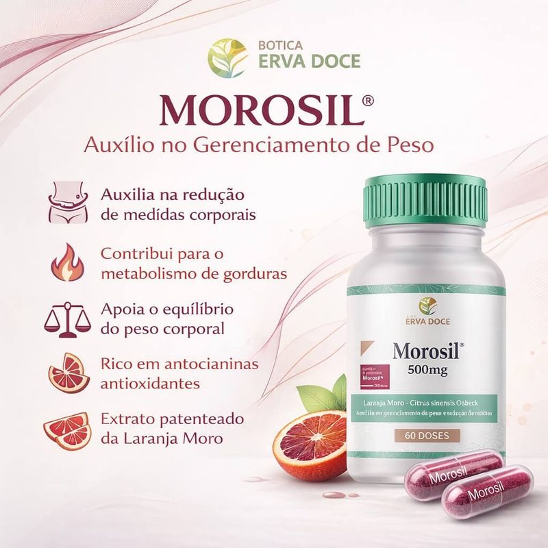 Morosil 500mg 60 Doses Original Galena