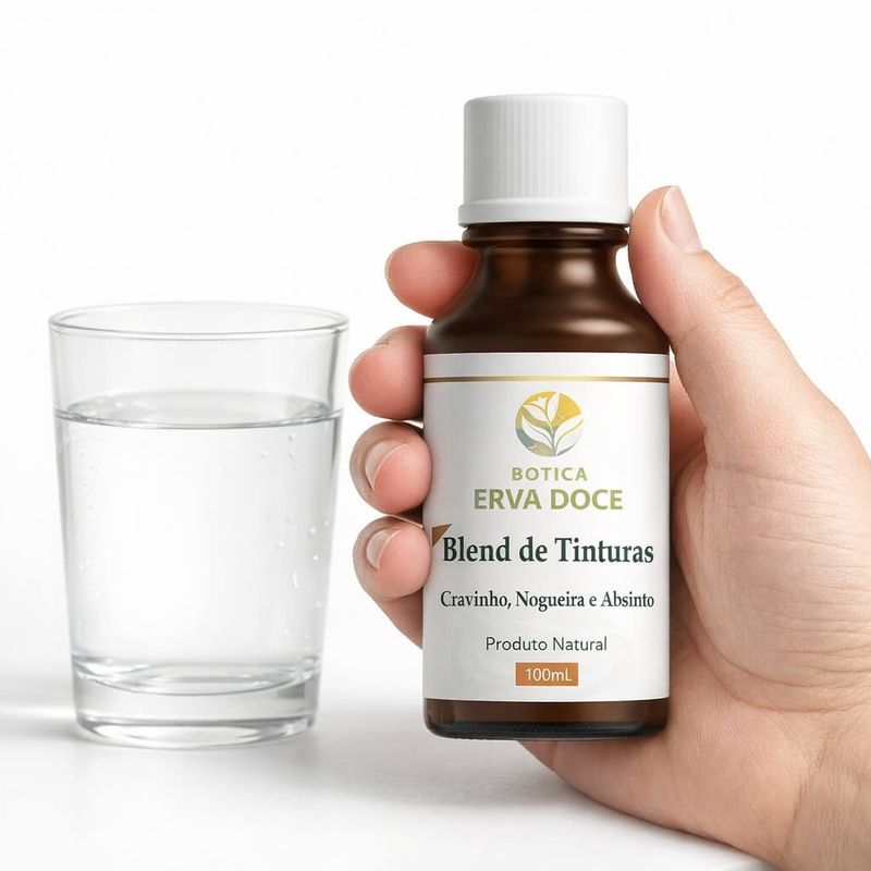 Blend Tinturas Cravinho, Absinto e Nogueira 100mL