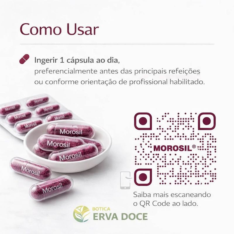 Morosil 500mg 30 Doses Original Galena