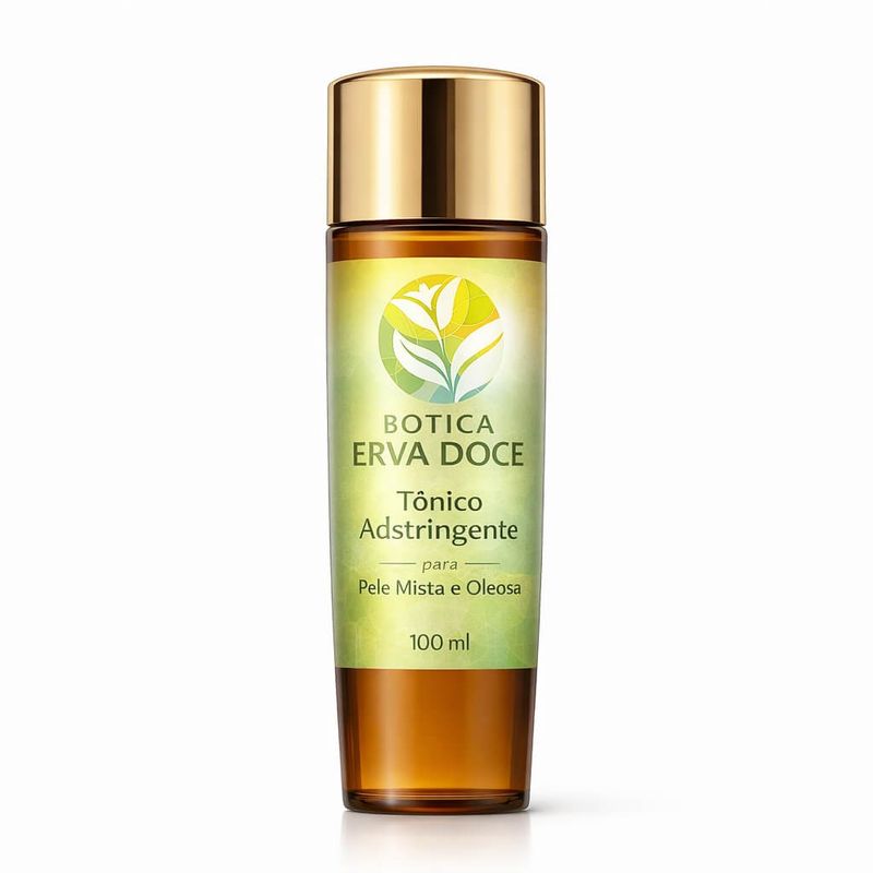Tônico Adstringente 100mL: Cuidado para Pele Mista e Oleosa