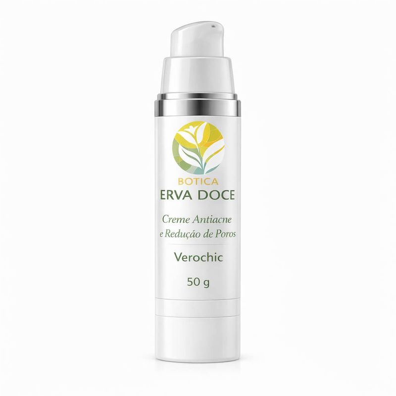 Creme Antiacne e Redução de Poros Verochic 50g