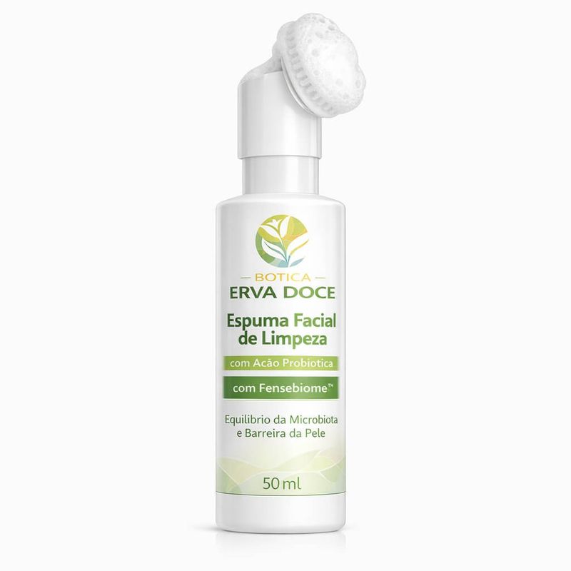 Espuma de Limpeza Açao Prebiotica 50ml