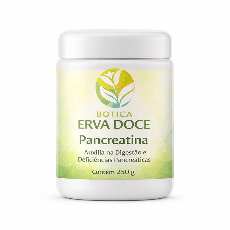 Pancreatina – Enzimas Digestivas Essenciais 250 gramas