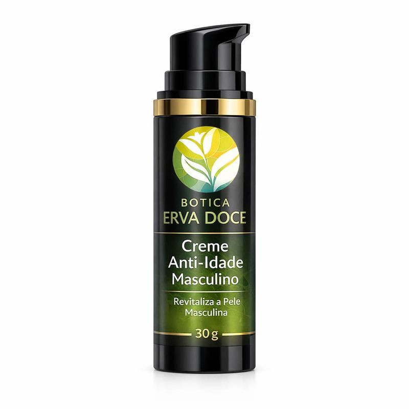 Creme Anti-Idade Masculino 30gr: Revitalização da Pele