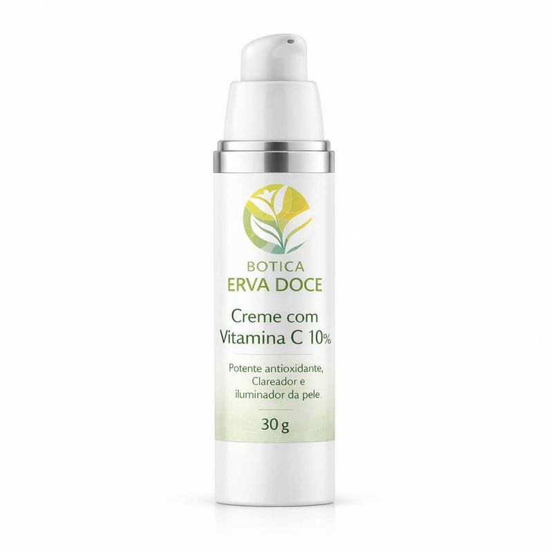 Creme com Vitamina C 10% 30 gramas