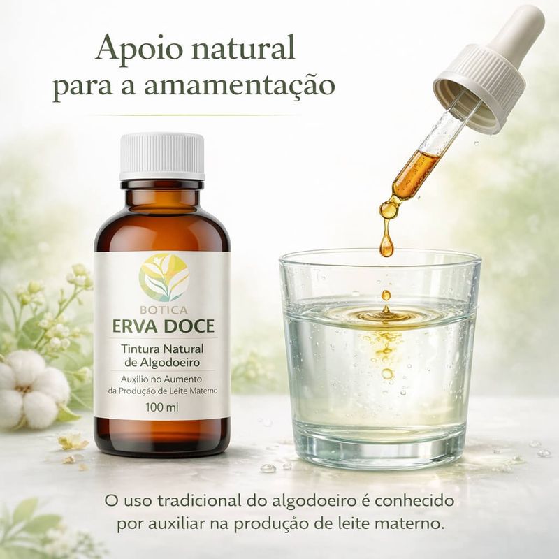 Tintura de Algodoeiro 100mL
