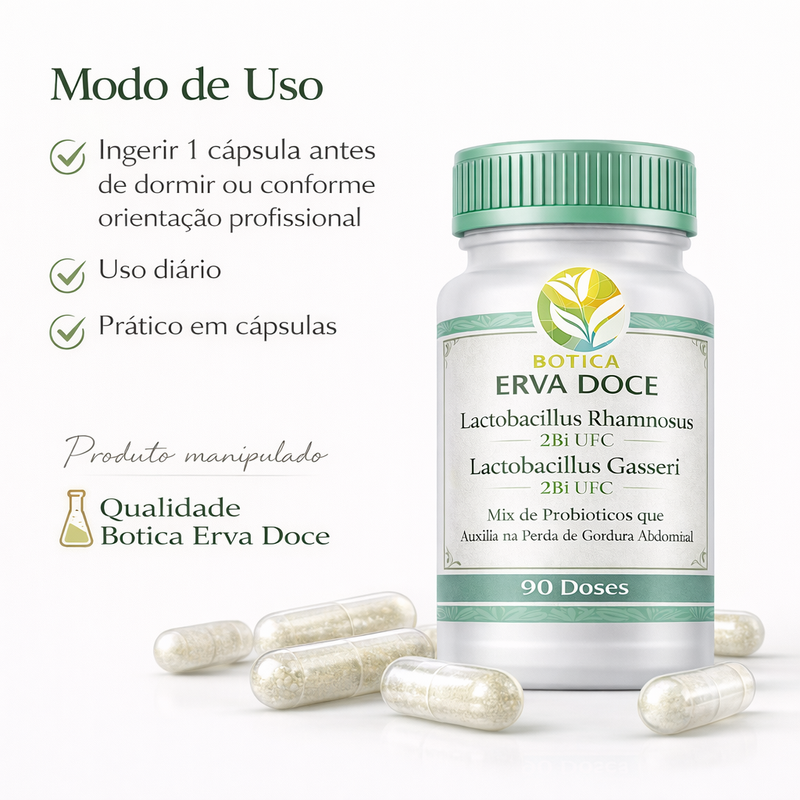 Lactobacillus Rhamnosus 2Bi UFC Lactobacillus Gasseri 2Bi UFC 90 Doses