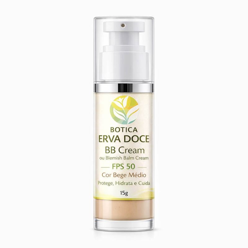 BB Cream FPS 50 Bege Médio 15g