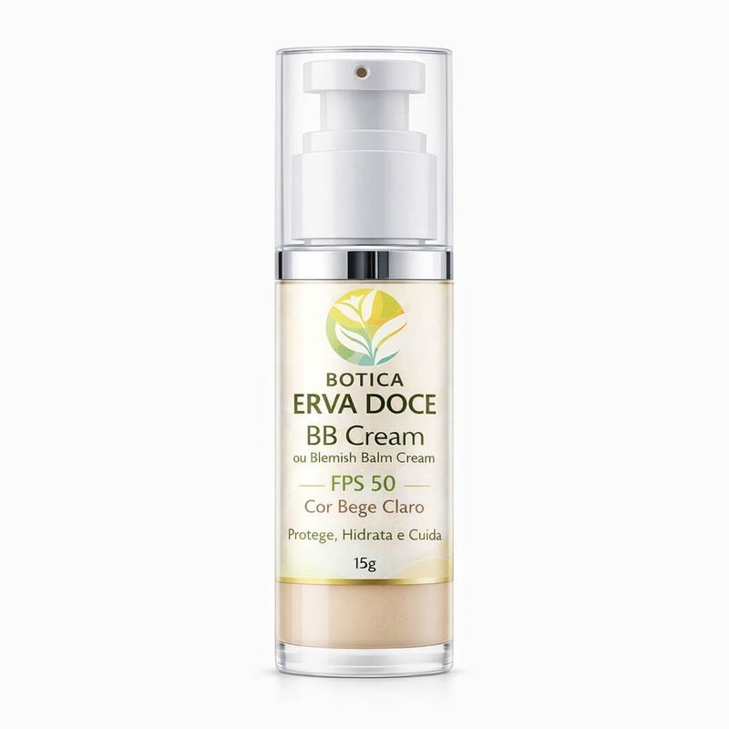 BB Cream FPS 50 Bege Claro 15g