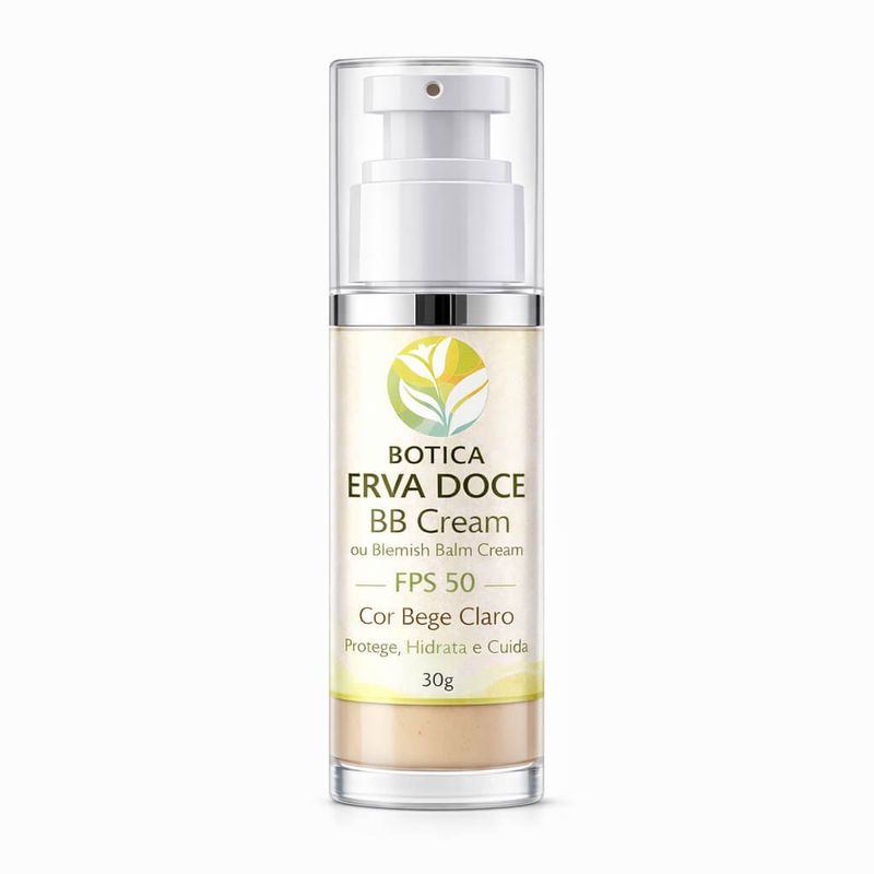BB Cream FPS 50 Bege Claro 30g