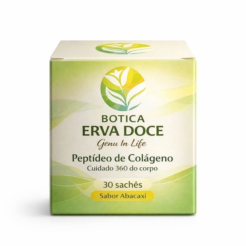 Genu In Life 5g 30 sachês Sabor Abacaxi