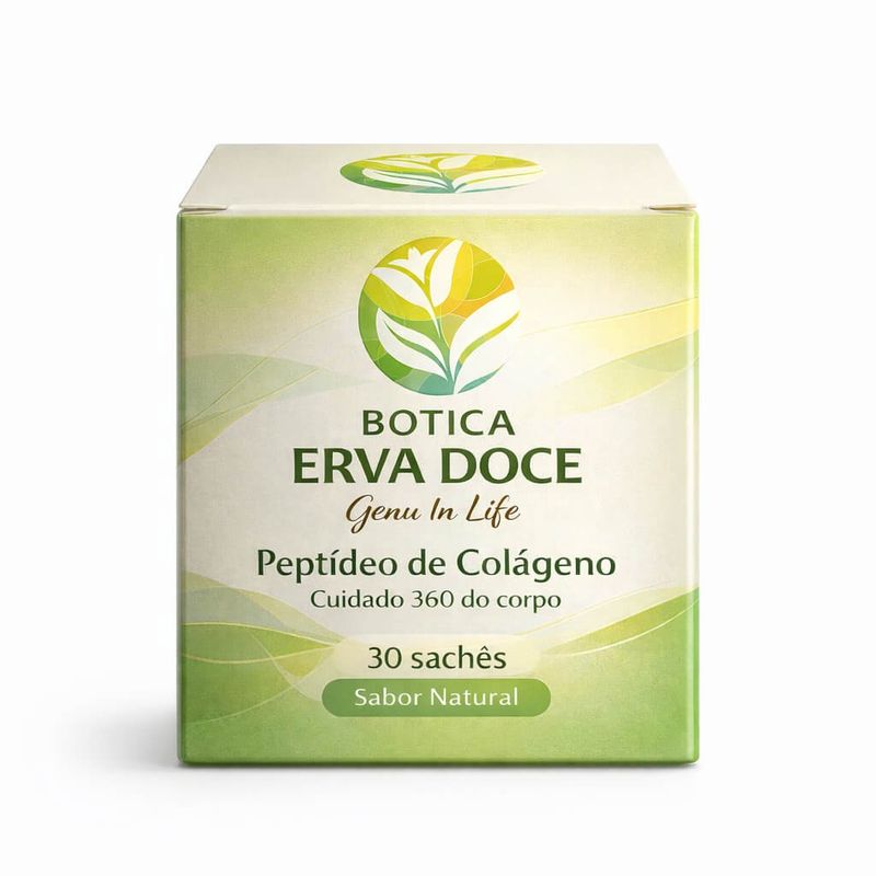 Genu In Life 5g 30 sachês Sabor Natural