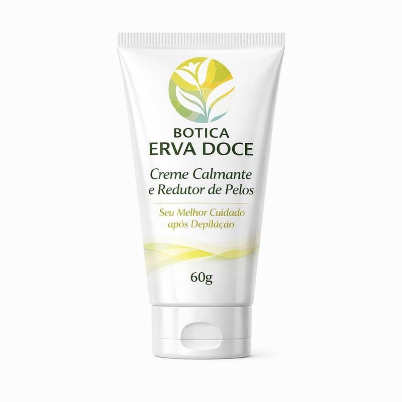 Creme Calmante e Redutor de Pelos 60g