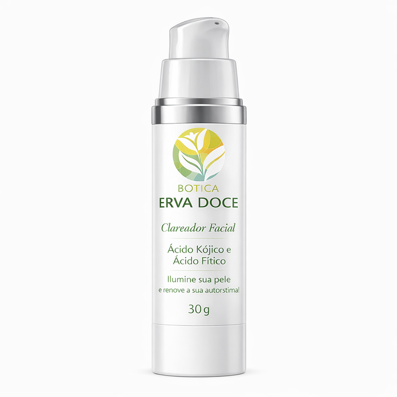 Clareador Facial Acido Kojico e Acido Fitico 30g