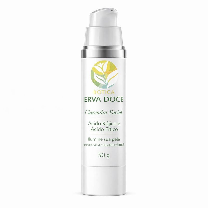 Clareador Facial Acido Kojico e Acido Fitico 50g