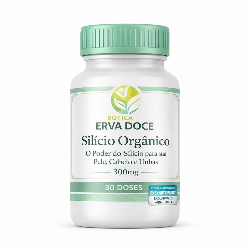 Silício Orgânico  300mg 30 Doses 