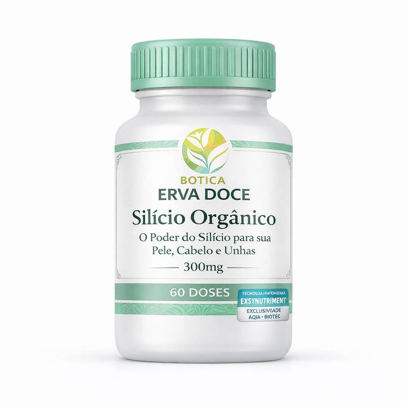 Silicio Organico 300mg 60 Doses