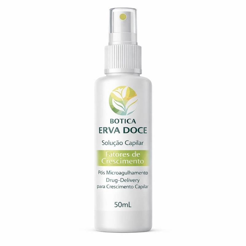 Solução Capilar Fatores de Crescimento Pós Microagulhamento 50mL